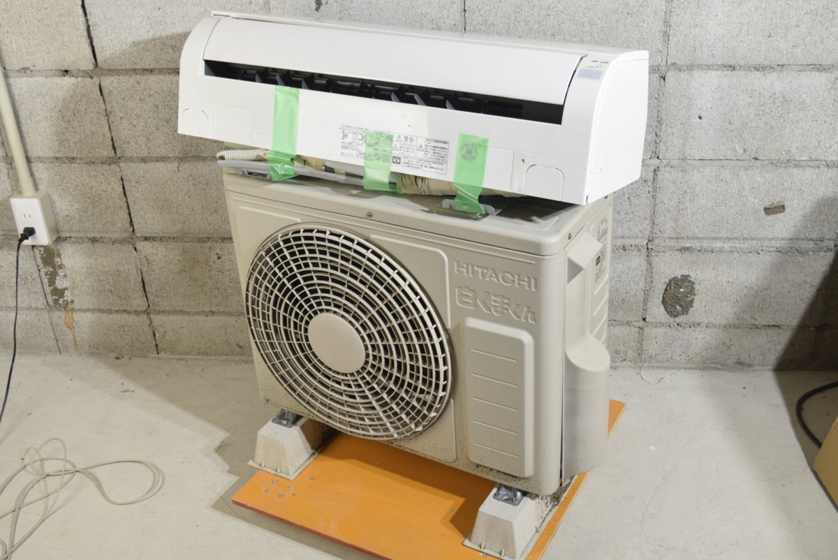 み 日立 RAS-AJ36G-W 2017年製 おもに12畳用 3.6kw エアコン ルーム