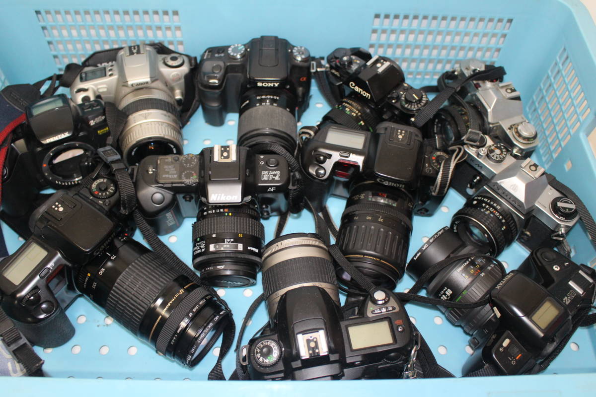 フィルムカメラ フィルムカメラセット（Canon, Nikon） ジャンク 
