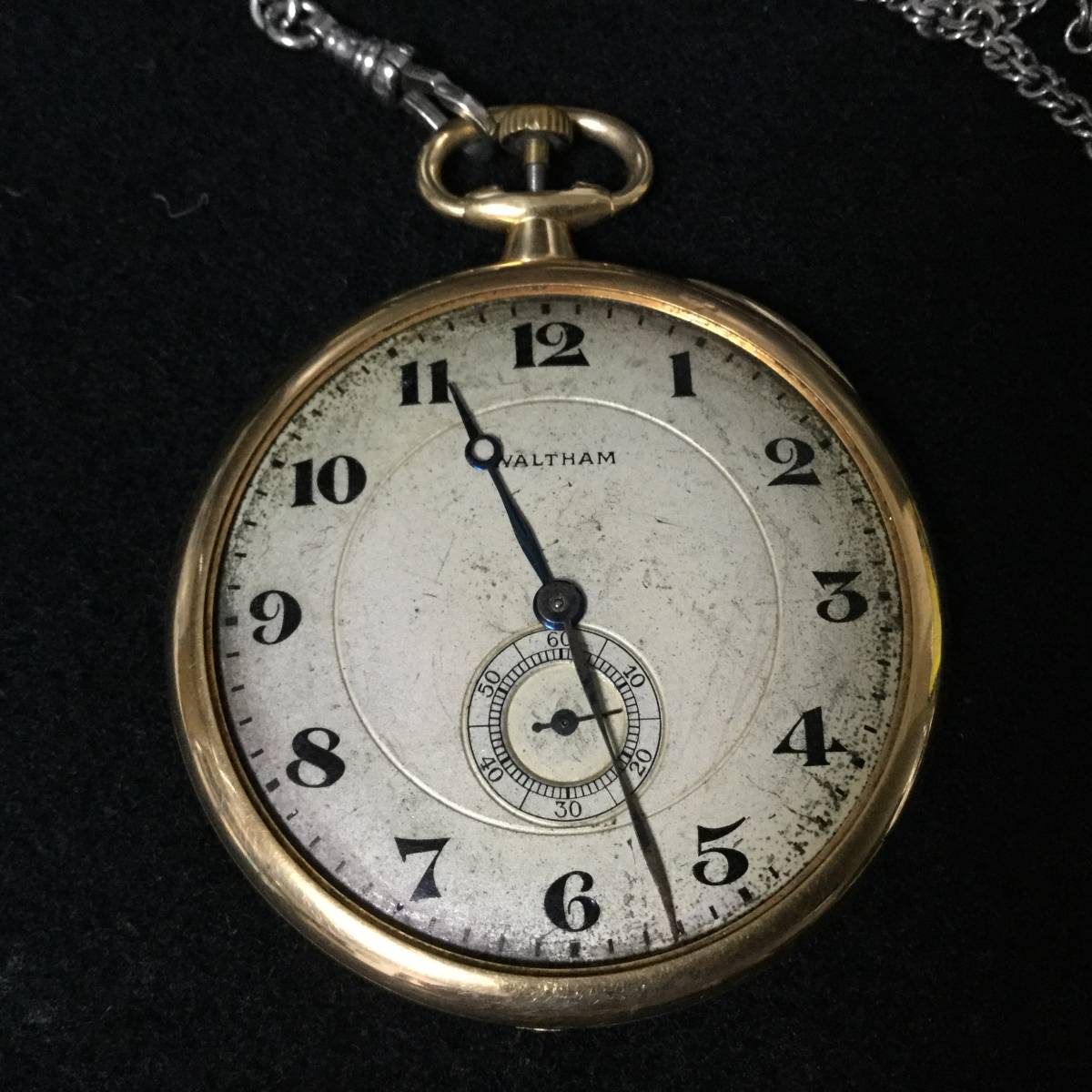 ハート ○○9/11 171813 WALTHAM ウォルサム 18K 0.750FINE 5432 Ruby