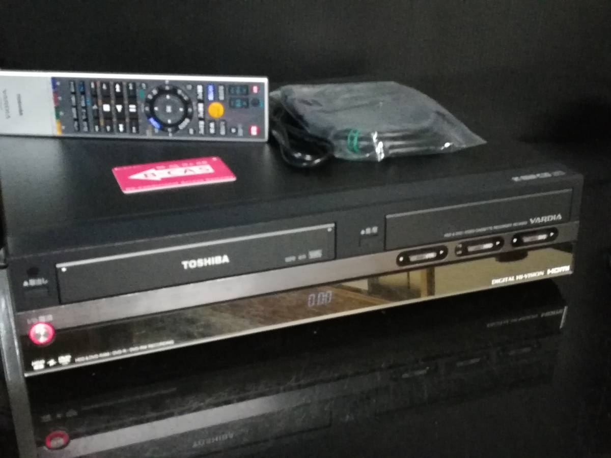 国内正規輸入品 TOSHIBA 「RD-W300」 VHS一体型DVDレコーダー ダビング