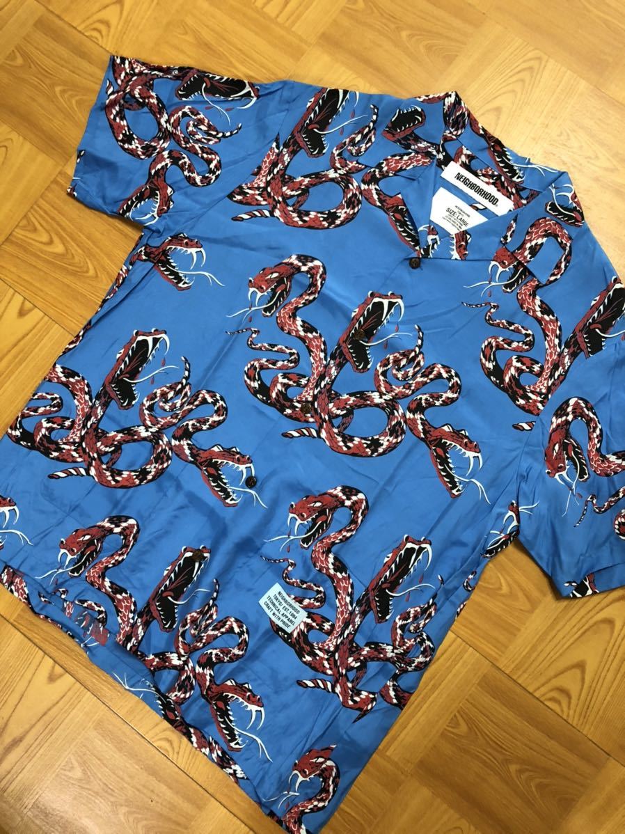 20SS NEIGHBORHOOD ネイバーフッド ALOHA.RATTLESNAKE/R-SHIRT.SS