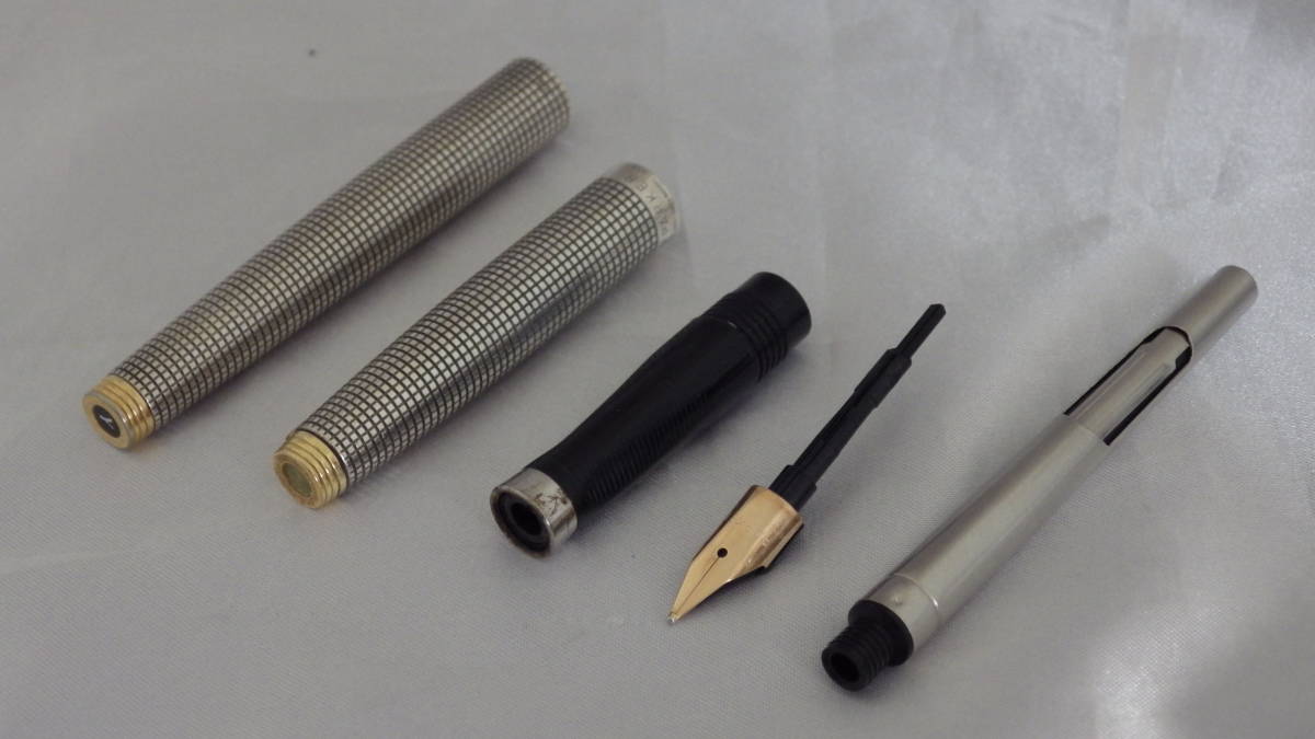 PARKER 75 STERLING CAP & BARREL 万年筆 14K POINT XF ⁄パーカー