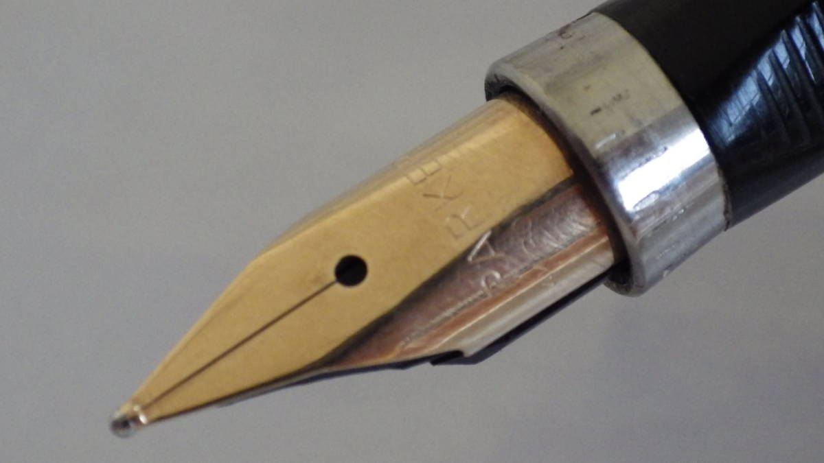 PARKER 75 STERLING CAP & BARREL 万年筆 14K POINT XF ⁄パーカー