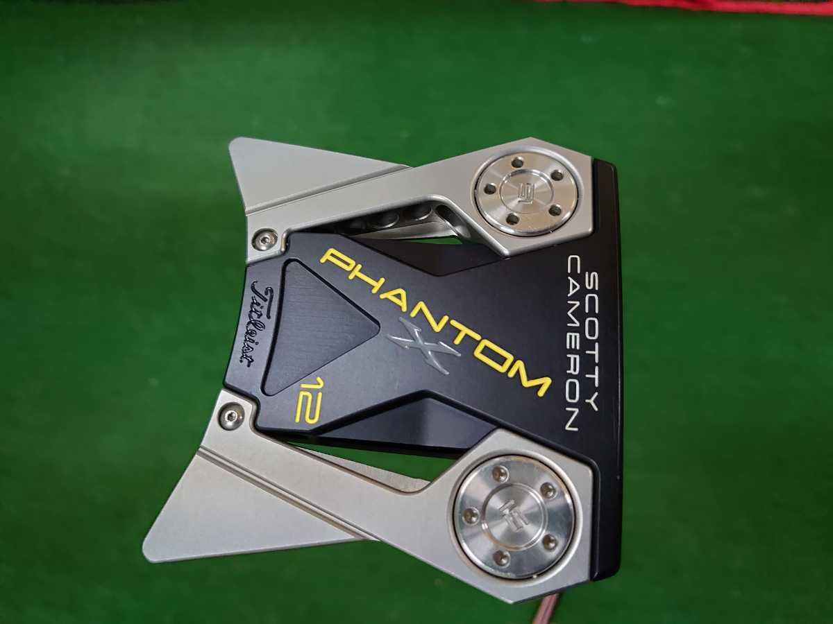 SALE，安い タイトリスト スコッティキャメロン ファントムX1２ ３４インチ(スコッティ・キャメロン)｜売買されたオークション情報、yahooの商品情報をアーカイブ公開 - オークファン 男性右きき用