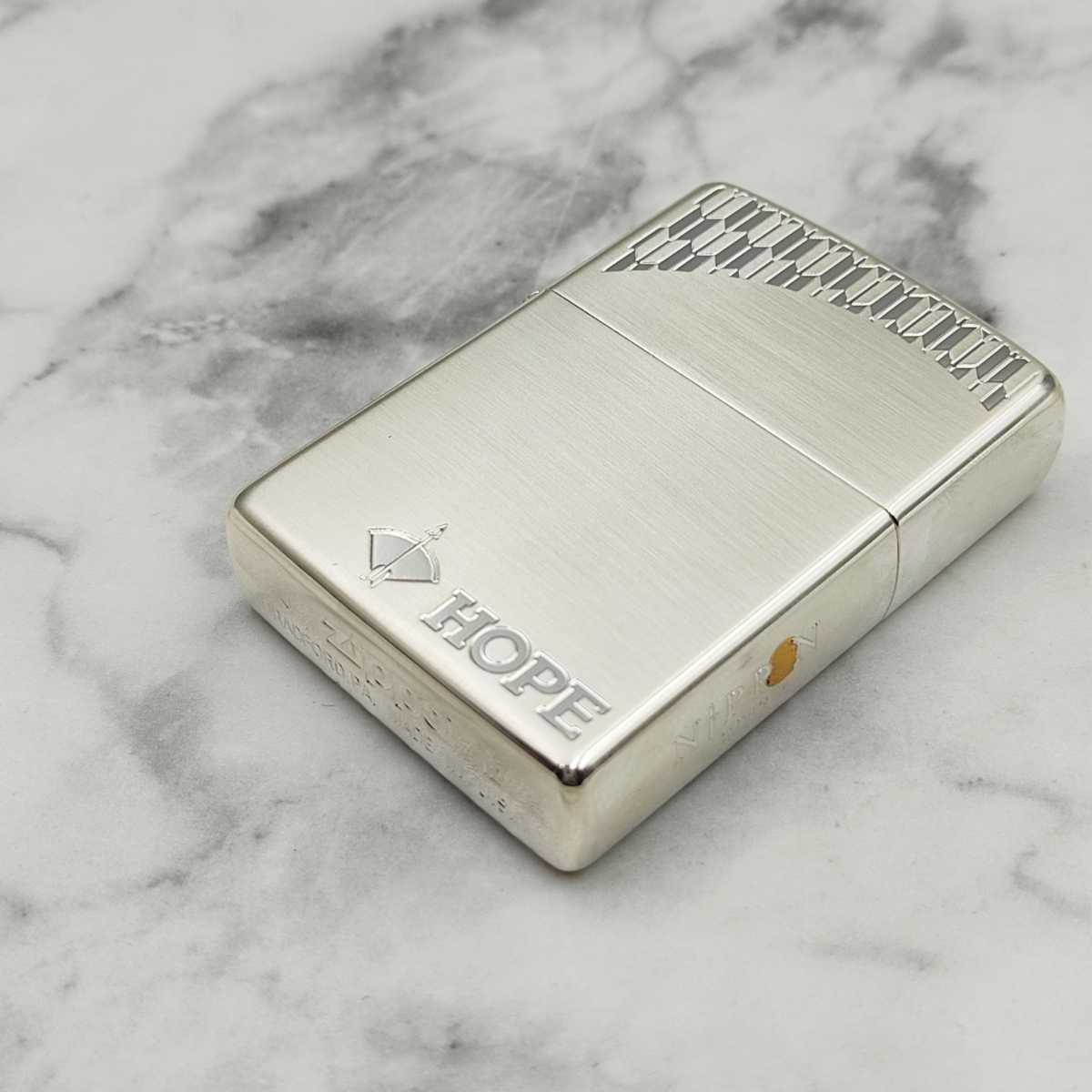 新品　限定　非売品　HOPE ホープ　JT 　zippo 　ジッポー　ライター　専用木箱付　1円～