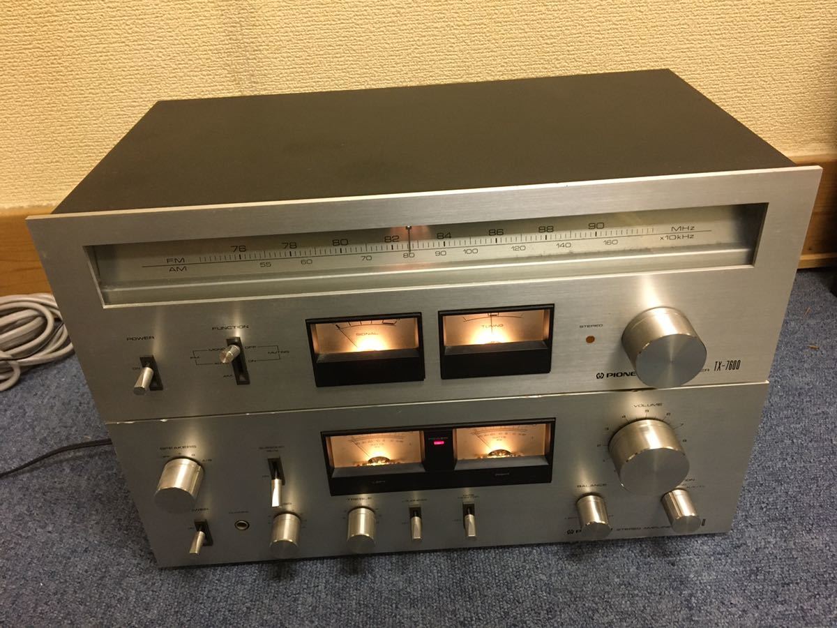 Pioneerパイオニア SA-7800II プリメインアンプ 通電確認済 SA-7800ⅱ