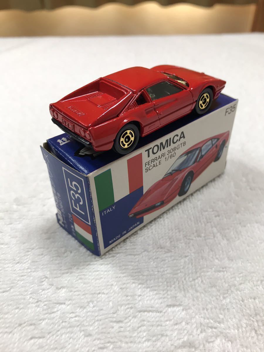 トミカ 日本製 青箱 フェラーリ F35 0 GTB トミカ青箱F35 GTB箱のみ