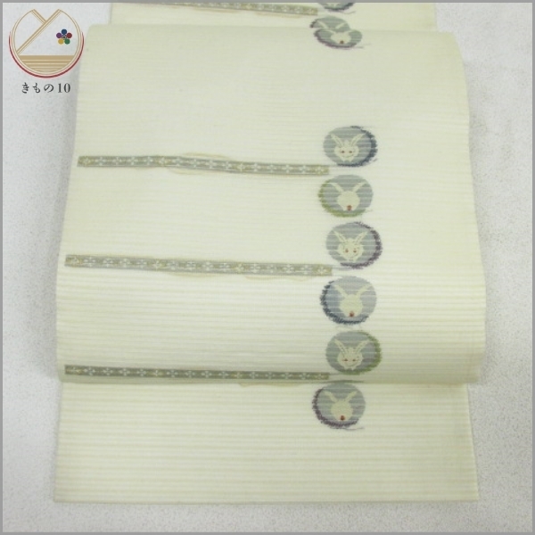 M1346 正絹 花鳥文 金銀糸 太鼓柄 袋帯 越後屋(その他)|売買 M1346 正絹 花鳥文 金銀糸 太鼓柄 袋帯 越後屋(その他)|売買