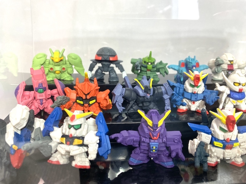 ガンダム　ミニフィギュアセレクション　100以上大量まとめ売り ガンダム ミニフィギュア ミニフィギュアセレクション コレクション