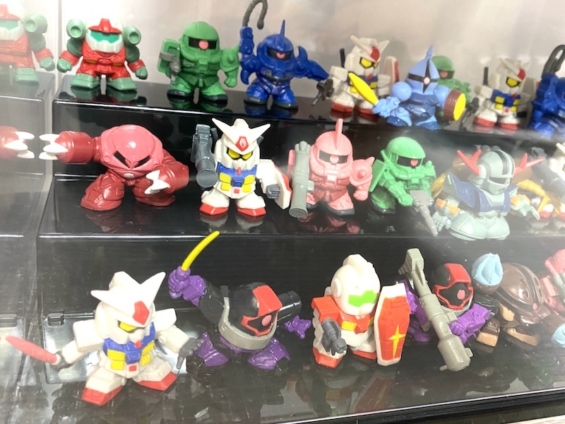 ガンダム　ミニフィギュアセレクション　100以上大量まとめ売り ガンダム ミニフィギュア ミニフィギュアセレクション コレクション
