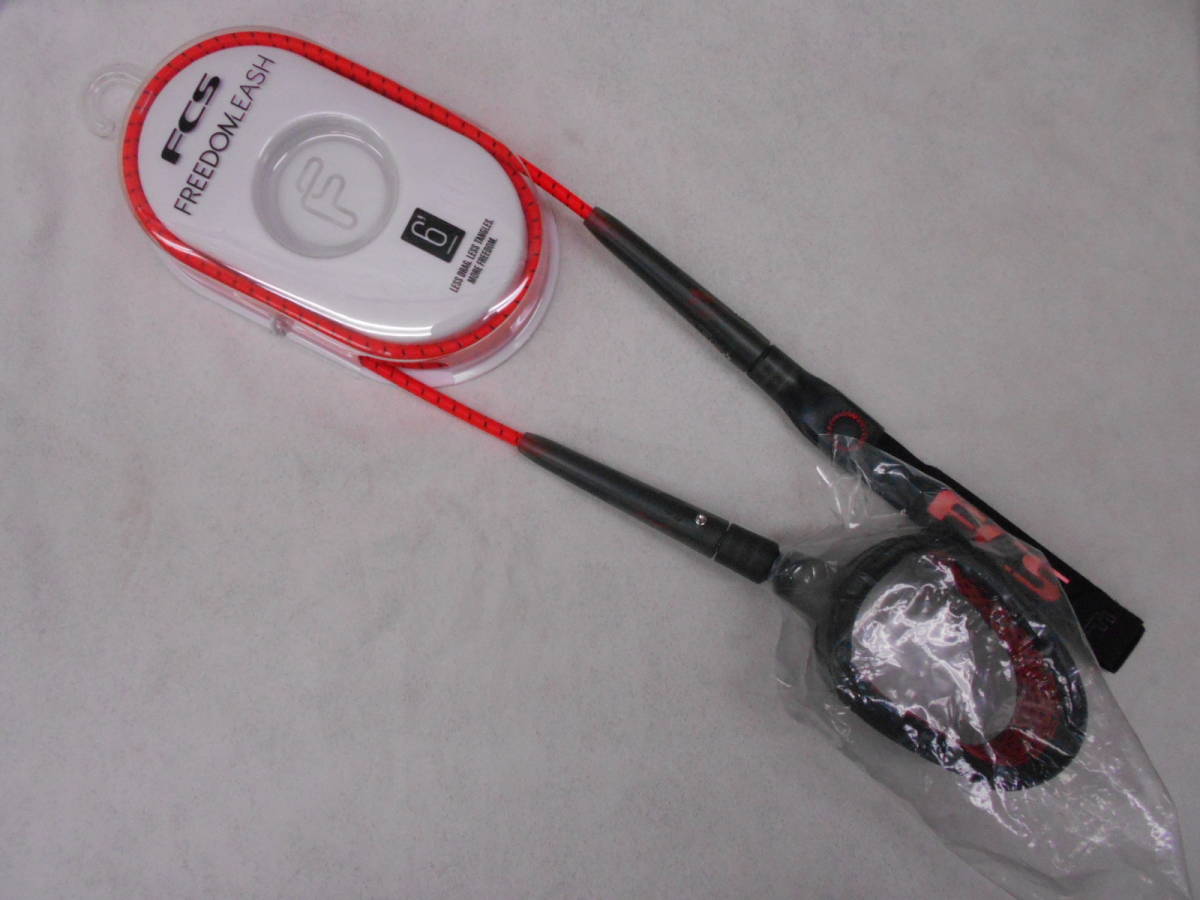 格安，安い NEW FCS FREEDOM LEASH 6FT フリーダムリーシュコード RED(ショート用)｜売買されたオークション情報、yahooの商品情報をアーカイブ公開 - オークファン リーシュコード