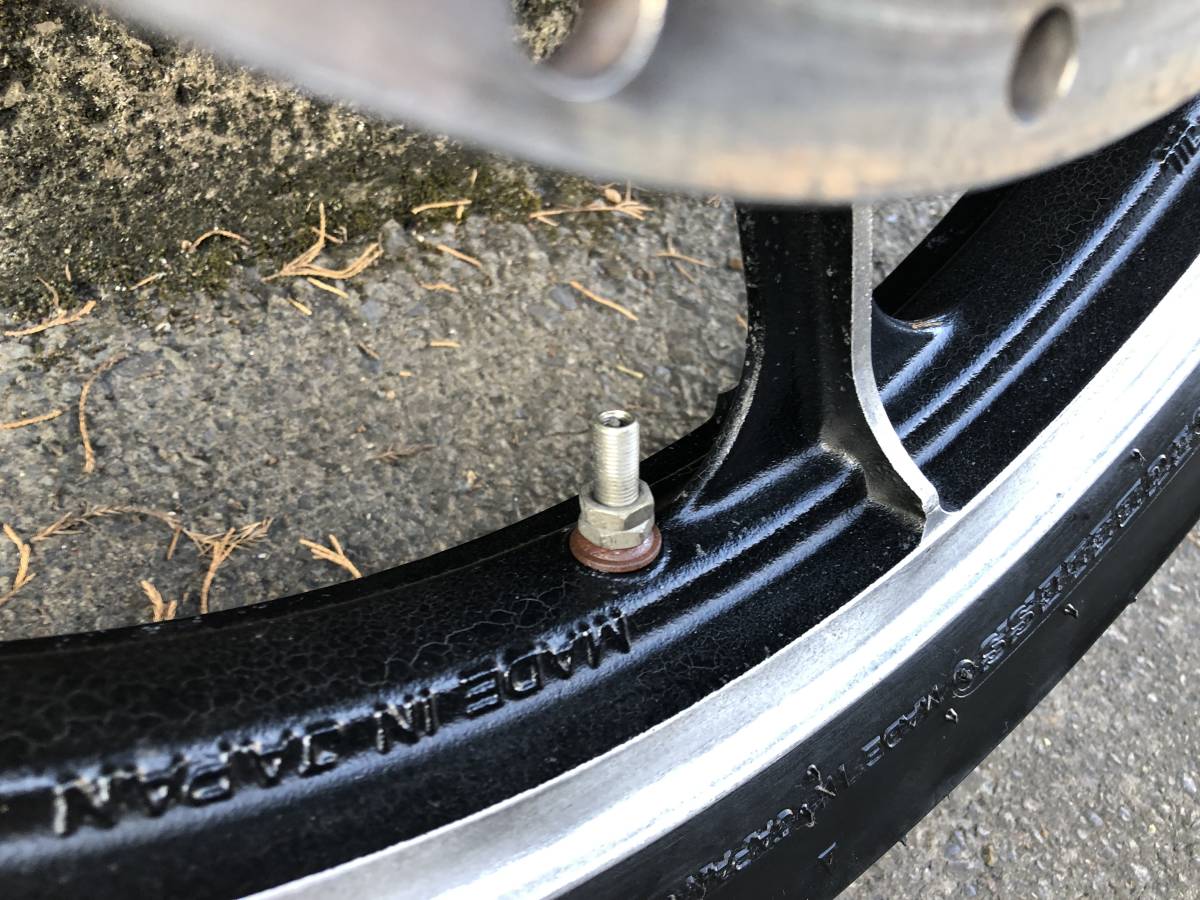 カワサキ Z400FX フロントホイール チューブレス 当時物 【公式通販】