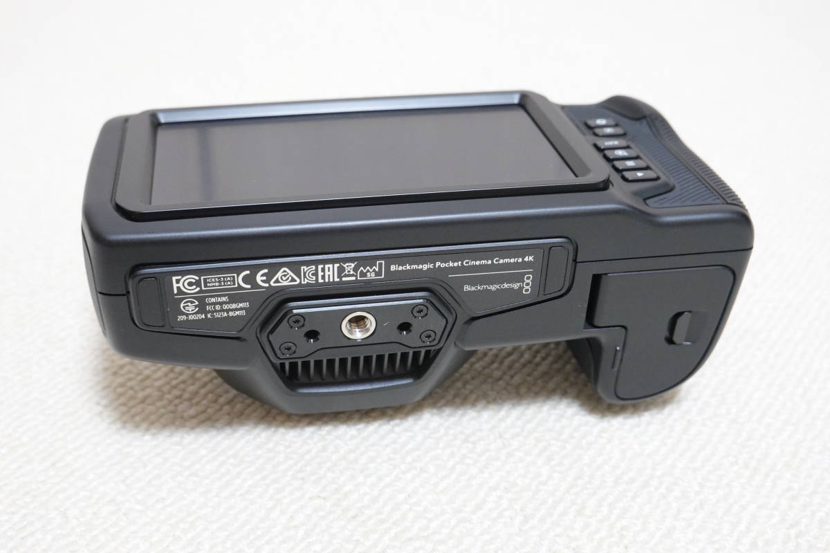 Blackmagic Pocket Cinema Camera 4K 中古美品 ブラックマジック