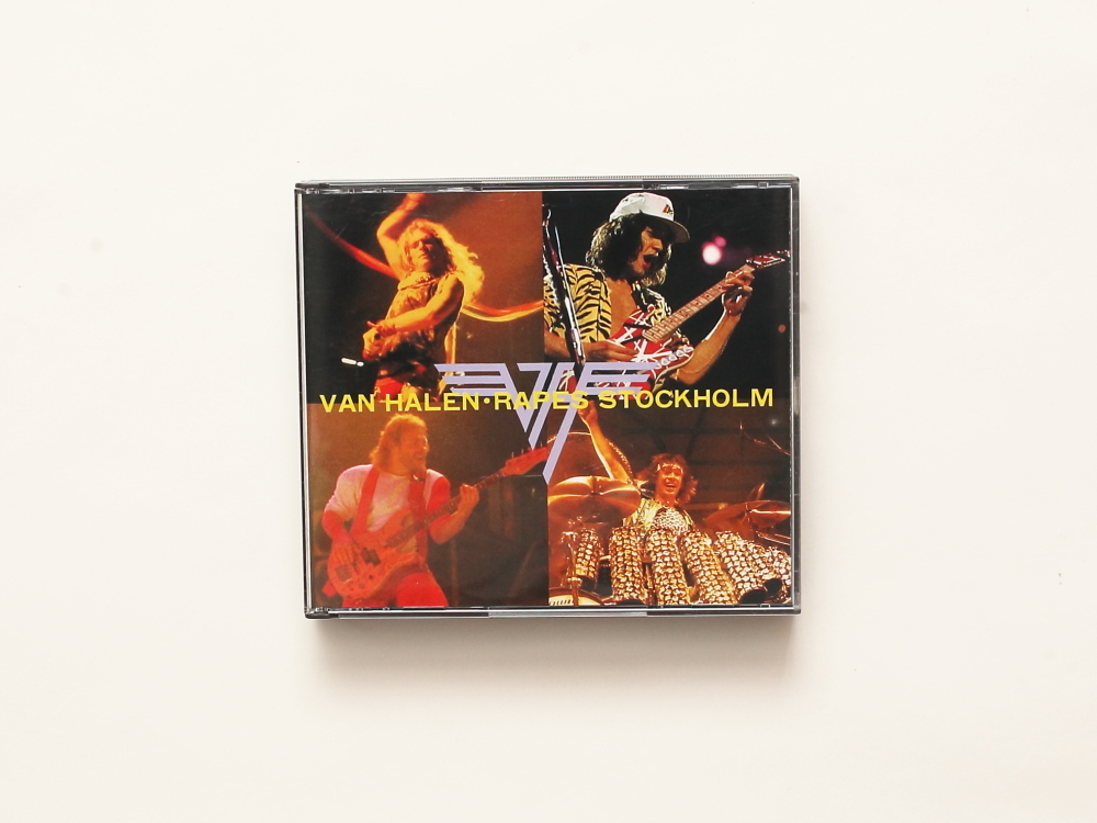 VAN HALEN ヴァンヘイレン rapes stockholm 全盛期84年 プレス盤