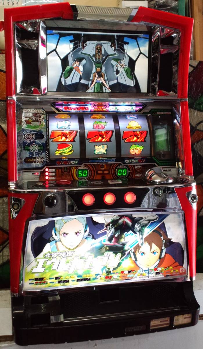パチスロ実機】エレコ☆ビーストサップ【コイン不要機付】4号機・レア