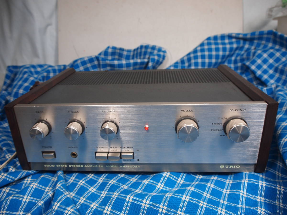 TRIO 激安 トリオ KA-2002A プリメインアンプ ￥26，800(1972年頃)完動