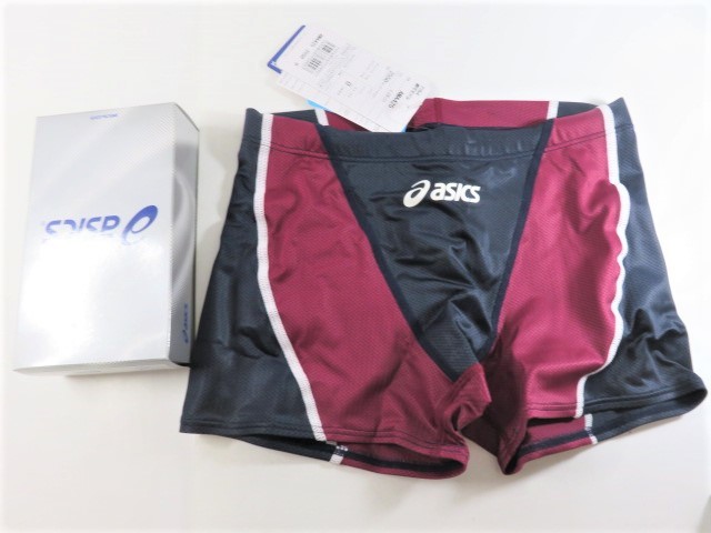 赤字超特価，新作登場 BC-3988 競泳水着/競泳パンツ asics アシックス ハイドロギャラクシー メンズボックス AMA425 サイズ0 Nレッド&times;ネイビー(Lサイズ以上)｜売買されたオークション情報、yahooの商品情報をアーカ 男性用