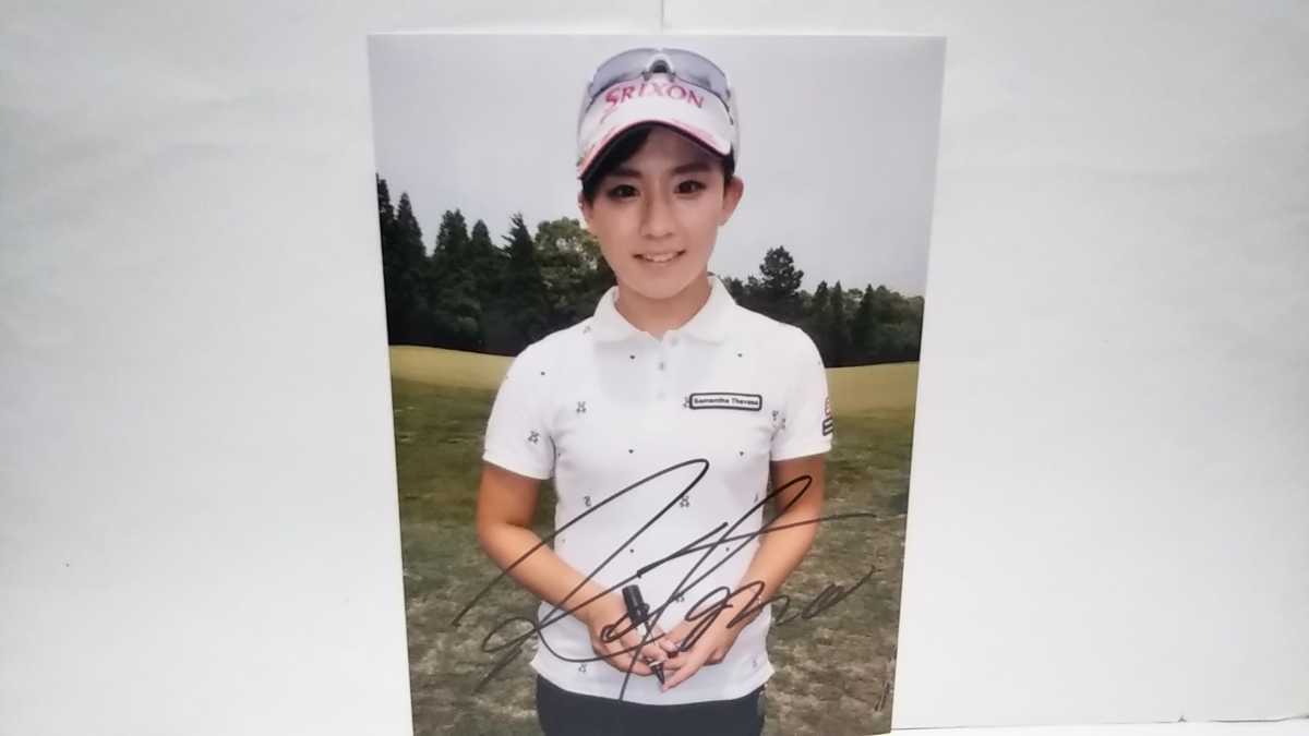 LPGA 香妻琴乃 直筆サイン入りA4生写真 公式通販 - 2026年最新Yahoo
