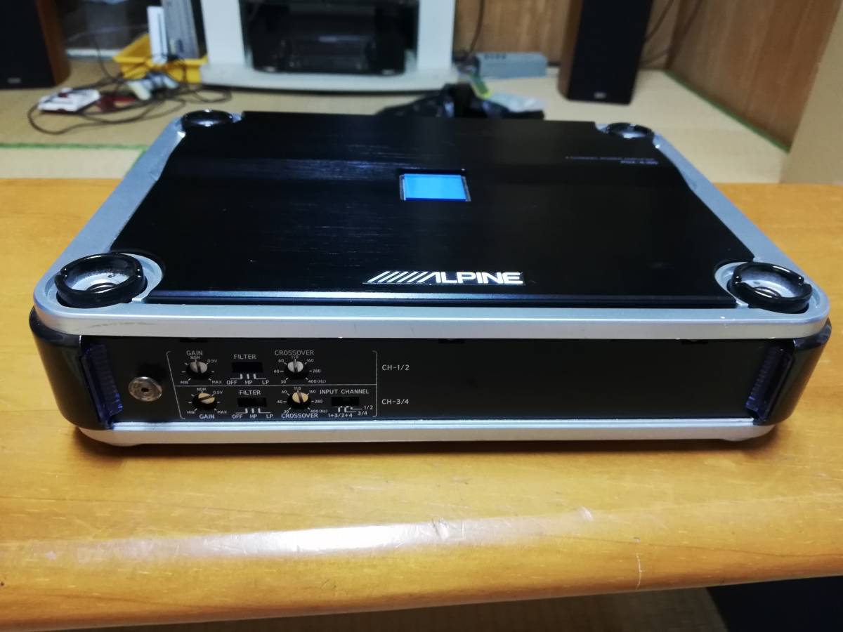 ALPINE アルパイン PDX-4.100 4チャンネルパワーアンプ 中古