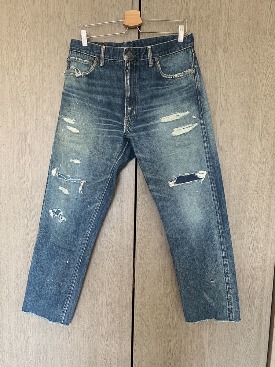 SS18 VISVIM SS JOURNEYMAN PANTS TACKED CRASH サイズ 2 新品未使用  