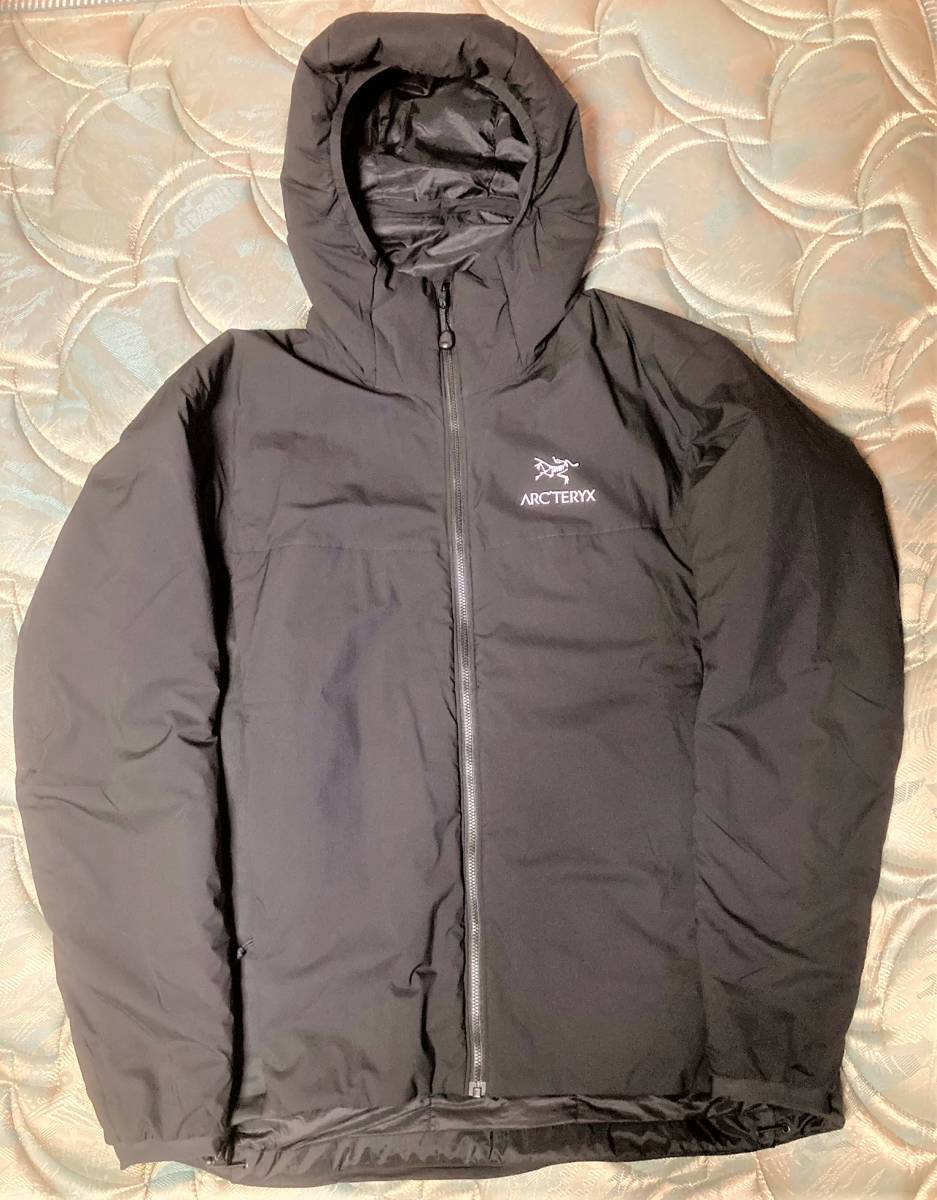 【新作，人気SALE】 使用少 アークテリクス ARC'TERYX フーディー ATOM LT HOODY サイズL 黒(Lサイズ)｜売買されたオークション情報、yahooの商品情報をアーカイブ公開 - オークファン 男性用