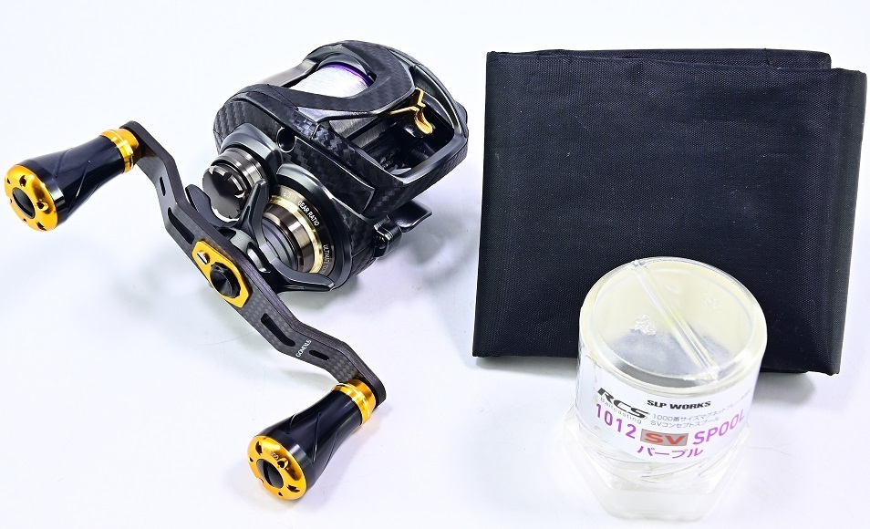  ダイワ スティーズSV TW 1016SV-H カーボンデカール & ゴメクサス 95mmハンドル & RCS 1012 SVスプール(ダイワ)｜売買されたオークション情報、yahooの商品情報をアーカイブ公開 - オークファン ダイワ