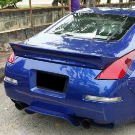 送料無料! フェアレディZ33 ダックテール スポイラー ウイング 350Z 