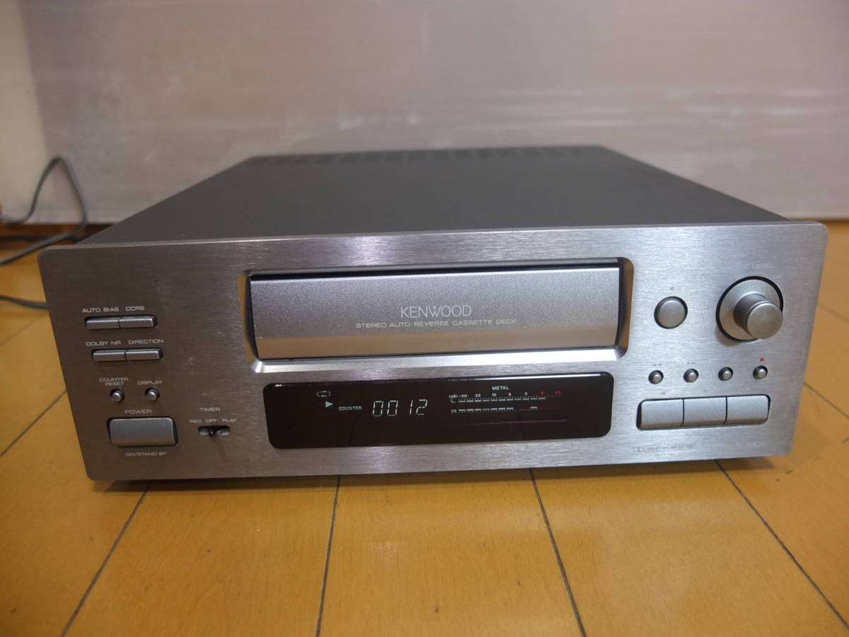 KENWOOD オートリバース カセットデッキ X-1001 ケンウッド 高音質 X