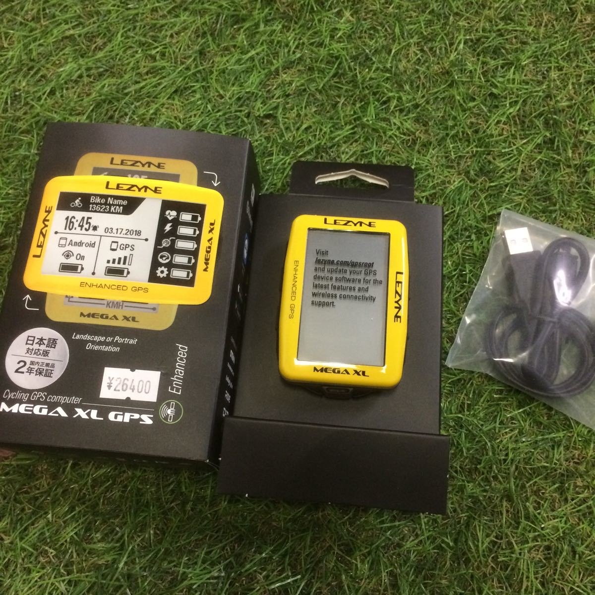 本物保証，限定セール T118-B-04 W LEZYNE レイザン MEGA XL GPS Bluetooth 自転車 アクセサリー MTB ロードバイク 展示品 サイクルコンピュータ(サイクルコンピューター)｜売買されたオークション情報、yahooの商品情報をアー サイクルコンピューター