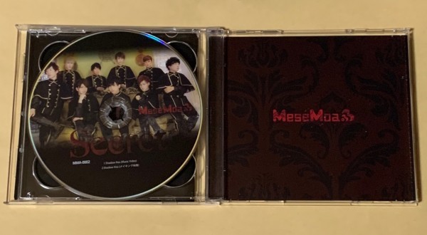 Secret MeseMoa. CD シークレット CD+DVD DVD CD・DVD・ブルーレイ