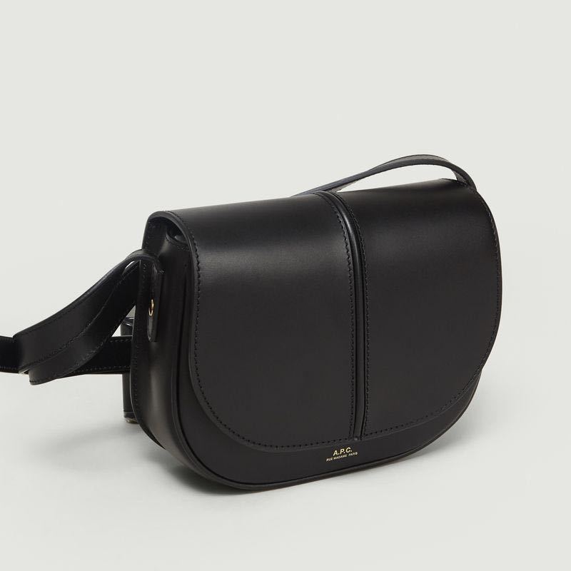新品 A.P.C. ショルダーバッグ sac betty NOIR ハーフムーン sac demi