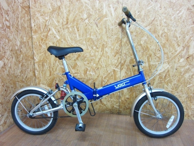 【新作入荷，定番人気】 THC30093 CONCEPT By UKYO KATAYAMA UGO 片山右京 16インチ 折りたたみ自転車 現状品 直接お渡し歓迎(16インチ～)｜売買されたオークション情報、yahooの商品情報をアーカイブ公開 - オークファン 16インチ～