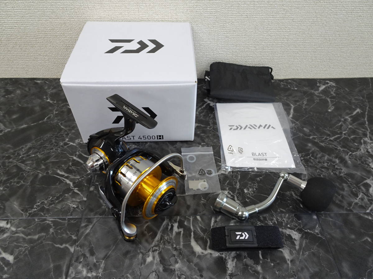 正規品，お買い得 釣具/リール ダイワ 16ブラスト 4500H スピニングリール キズ有り(ダイワ)｜売買されたオークション情報、yahooの商品情報をアーカイブ公開 - オークファン ダイワ