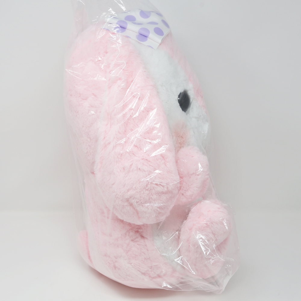 ぽてうさろっぴードロップBIG すとろべりー ピンク 全長42cmビッグ