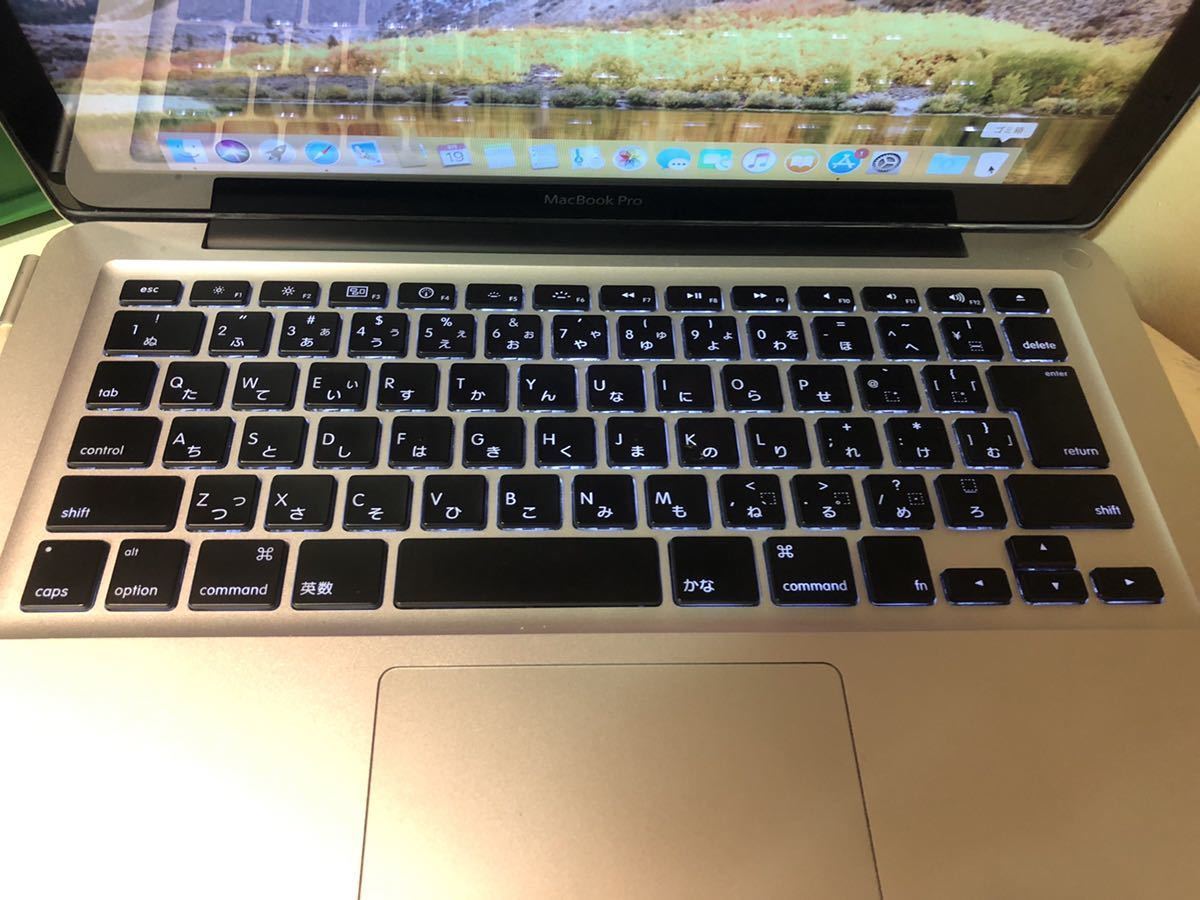  SSD交換品 高速化 MacBook Pro 13inch Mid2010 A1278 Core2Duo 2.66GHz/4GB/SSD240GB/High Sierra/充放電回数427回_8