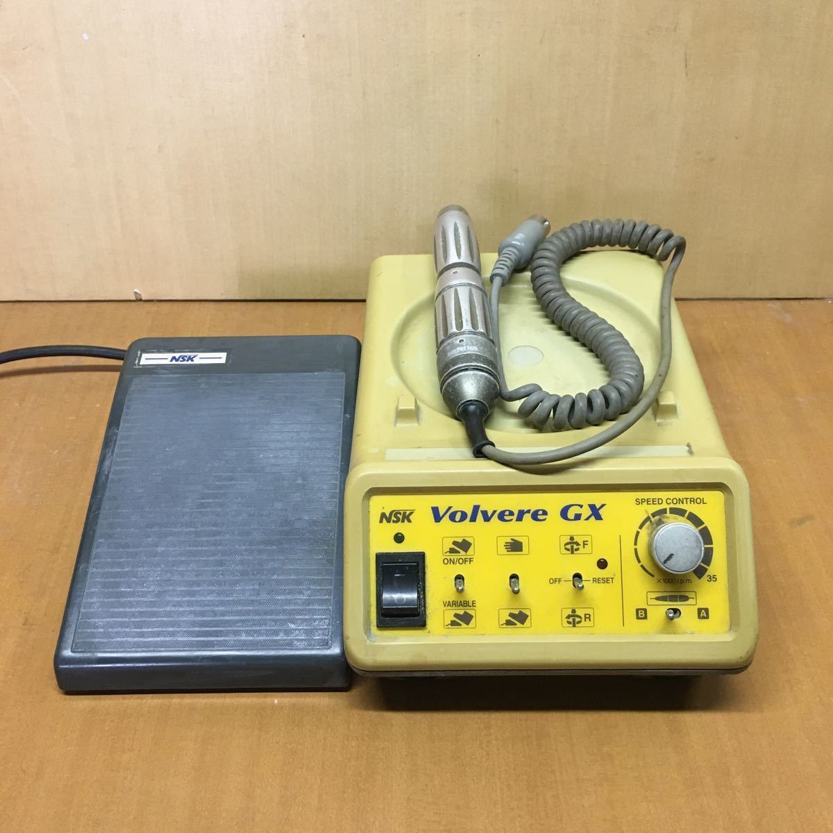 未使用　歯科技工　NSK ナカニシ　ハンドピース　 マイクロモーター ボルバー NSK ナカニシ マイクロモーター NLX ハンドピース nano 歯科技工所用