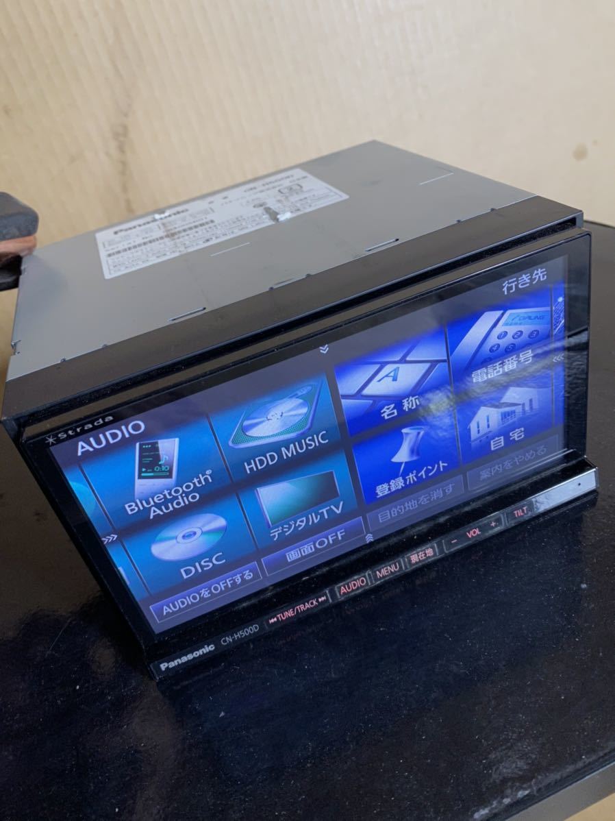 ストラーダ Panasonic パナソニック HDDナビ CN-H500D Panasonic