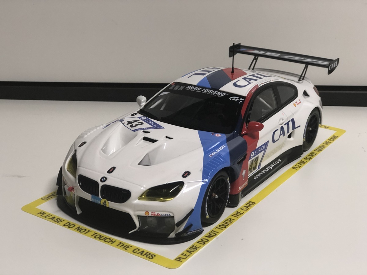 minichamps 1/18 BMW M6 GT3 #43 Nurburgring 2017 BMW Team schnitzer
