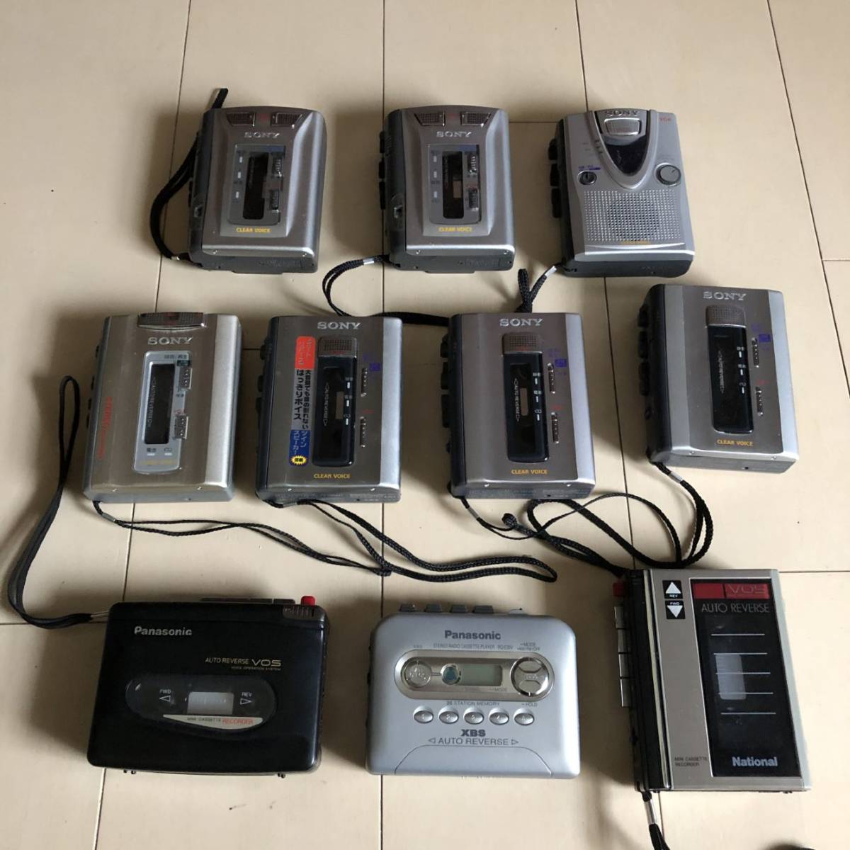スーパーSALE割引 SONY//Panasonic//National カセットレコーダー 10点