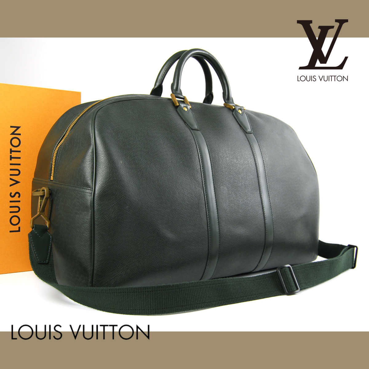 VUITTON LOUIS タイガ ボストンバッグ ルイヴィトン ○ルイヴィトン 