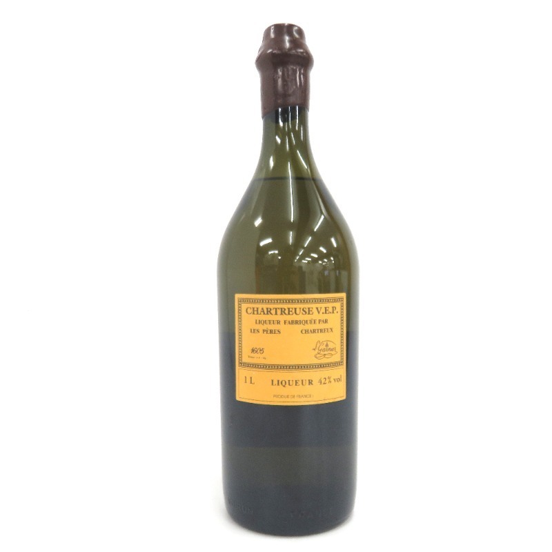 シャルトリューズ 1000ml V.E.P VEP 42度 ヴェール Chartreuse 1L 公式