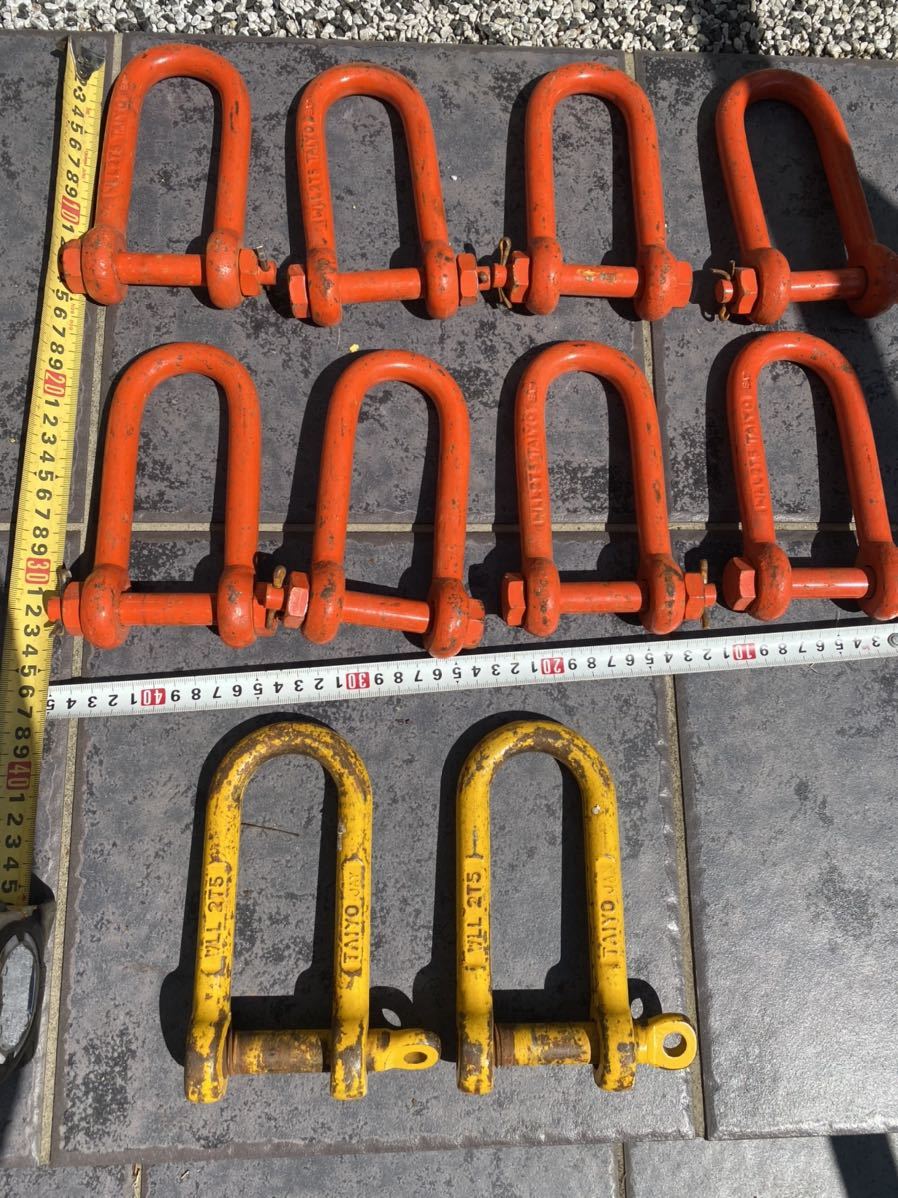 正規品，豊富な 1.長シャコ 2.5t 8個 落下防止用の2.5t長シャコTAIYO製(工具、DIY用品)｜売買されたオークション情報、yahooの商品情報をアーカイブ公開 - オークファン その他