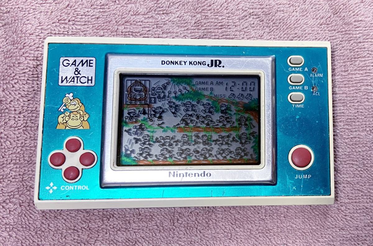 ゲームウォッチ ドンキーコングjr. DONKEY KONG JR. 中古 任天堂