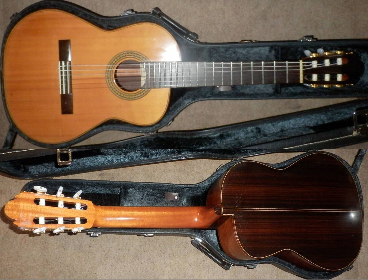 ☆茶位幸信製作トップ単板アルトギターＮO－１０ハードケース付☆_1