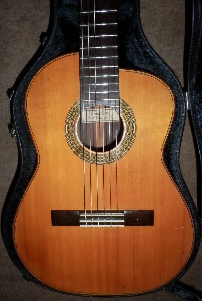 ☆茶位幸信製作トップ単板アルトギターＮO－１０ハードケース付☆_2