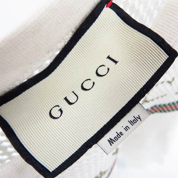 ☆【JPタグ】GUCCI/グッチ メッシュロゴTシャツ 497078/XS /LPL