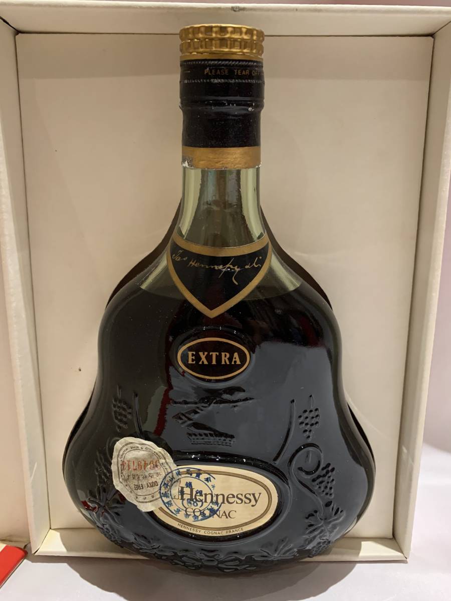 HENNESSY ブランデー コニャック エクストラ EXTRA COGNAC 元箱有