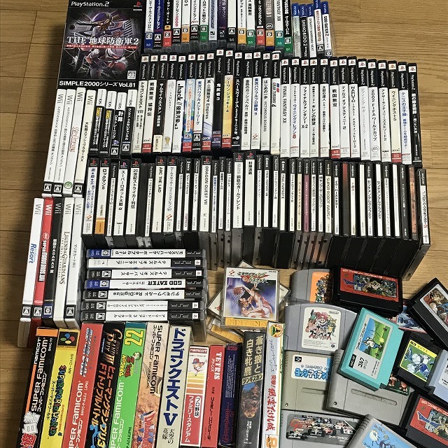  ゲームソフト まとめ売り 120点以上 大量セット PS/PS2/PS3//FC/SFC/SS 等(その他)｜売買されたオークション情報、yahooの商品情報をアーカイブ公開 - オークファン その他