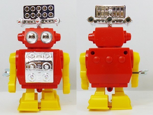 堀川玩具工業製 外箱付き 宇宙の映像が流れるロボット 1960s 日本 Etsy