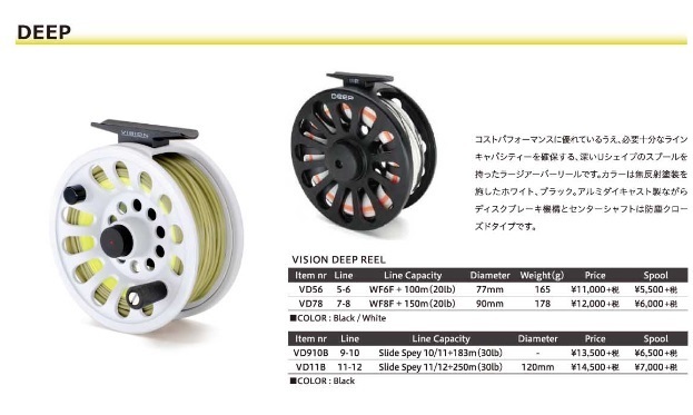 人気定番，送料無料 １個限り Caps フライリールVision DEEP REEL VD78B 定価13 200円 半額スタート(その他)｜売買されたオークション情報、yahooの商品情報をアーカイブ公開 - オークファン その他